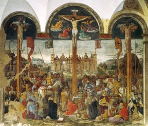 Montorfano, crucifixión de Leonardo da Vinci